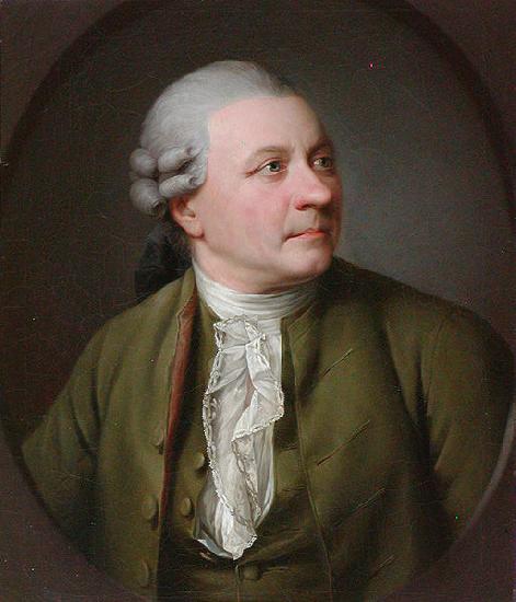 Jens Juel Portrait of Friedrich Gottlieb Klopstock (1724-1803), German poet Germany oil painting art